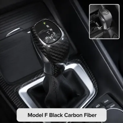 Asign Real Carbon Fiber Gear Shift Knob Cover for BMW
