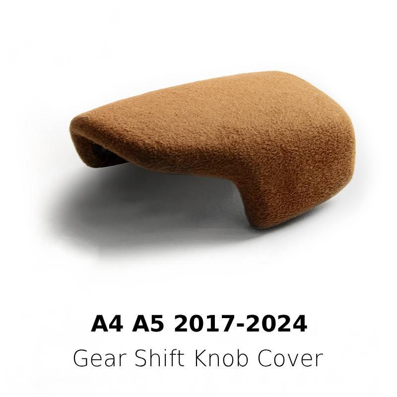 Asign Suede Interior Center Console Panel Cover for Audi A4 (2017–2024)