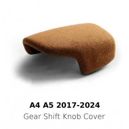 Asign Suede Interior Center Console Panel Cover for Audi A4 (2017–2024)