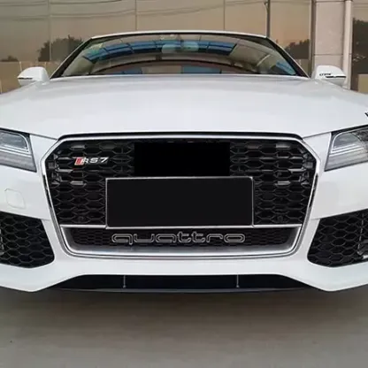 2016-2018 Asign RS7 Honeycomb Grille With Lower Mesh Quattro For Audi A7 S7 C7.5
