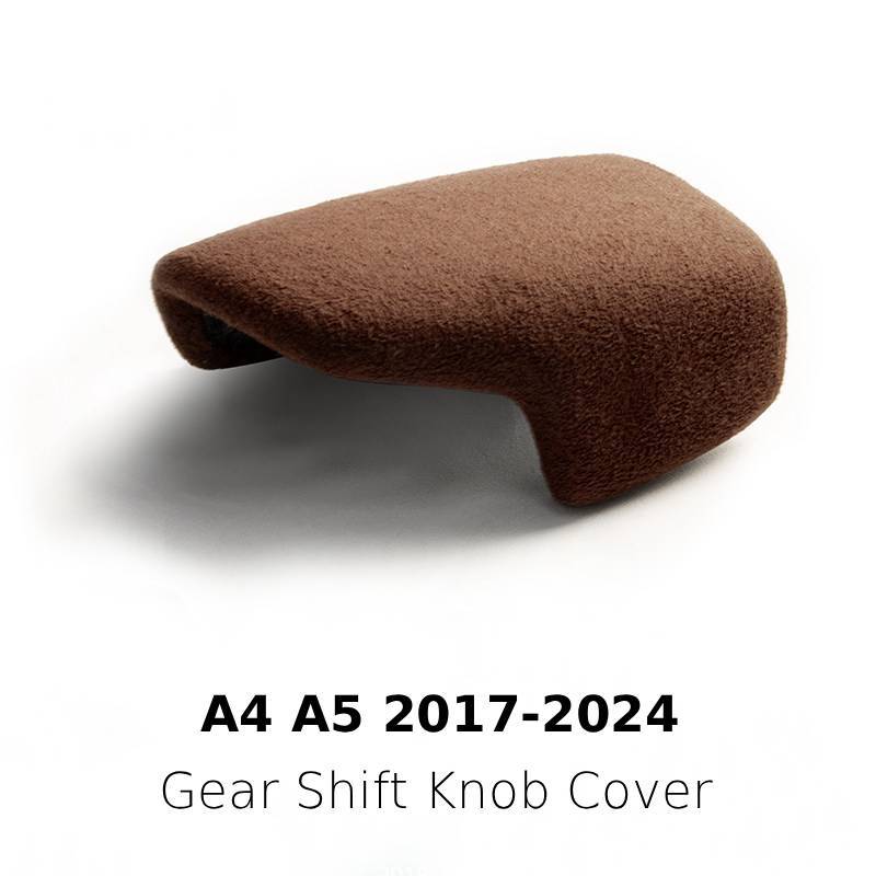 Asign Suede Interior Center Console Panel Cover for Audi A4 (2017–2024)