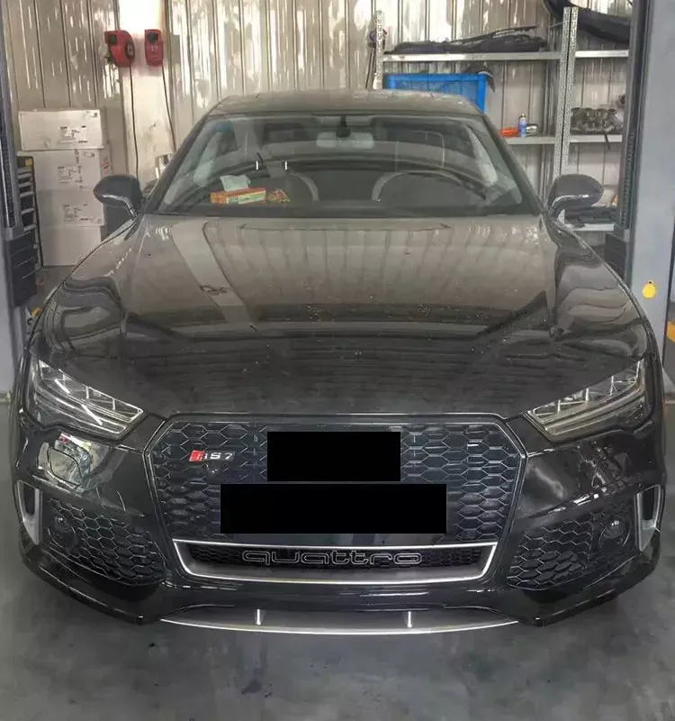 2016-2018 Asign RS7 Honeycomb Grille With Lower Mesh Quattro For Audi A7 S7 C7.5
