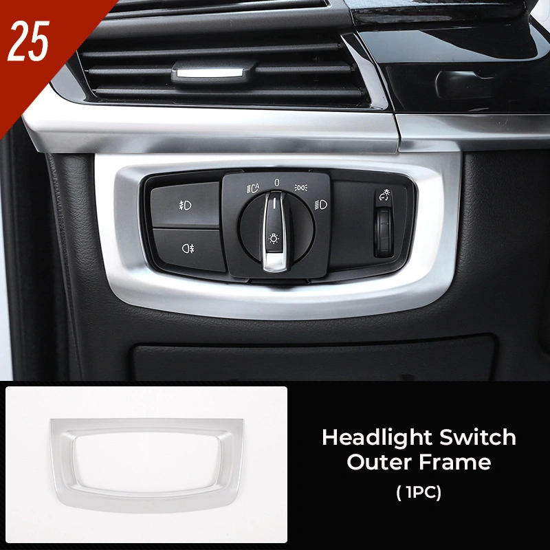 Asign Dashboard Trim for BMW X5 (2014-2018) – Interior Center Console Decorative Cover