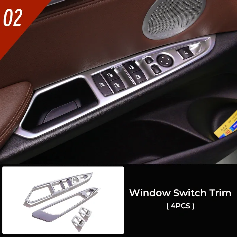 Asign Dashboard Trim for BMW X5 (2014-2018) – Interior Center Console Decorative Cover