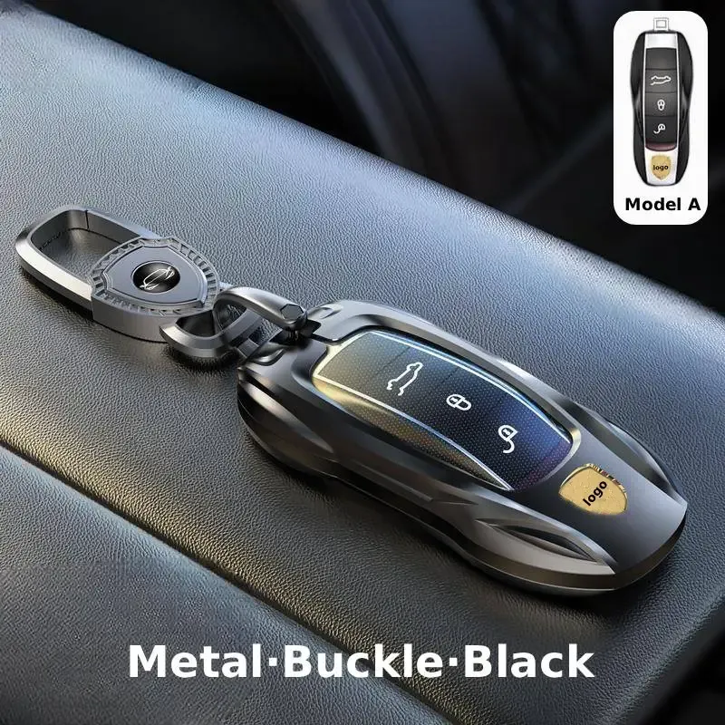 Asign Metal Key Fob Cover for Porsche Keys