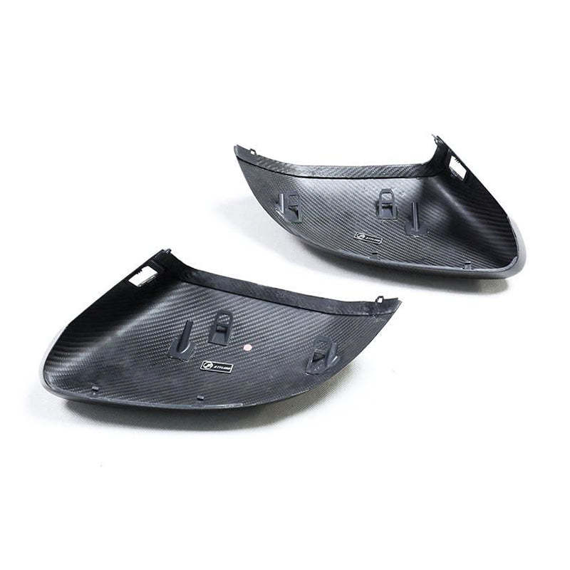 2019+ Audi Q8 SQ8 RSQ8 Carbon Fiber Mirror Caps For Audi Q8 SQ8 RSQ8 4M