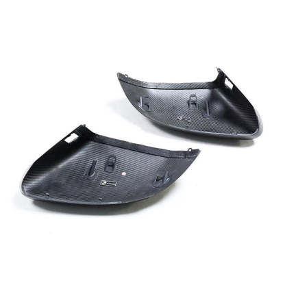 2019+ Audi Q8 SQ8 RSQ8 Carbon Fiber Mirror Caps For Audi Q8 SQ8 RSQ8 4M