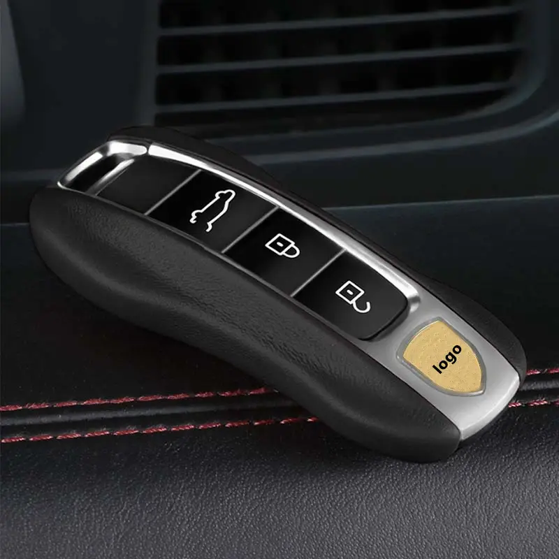 Asign Leather Key Fob Cover for Porsche – OEM-Style Leather Replacement