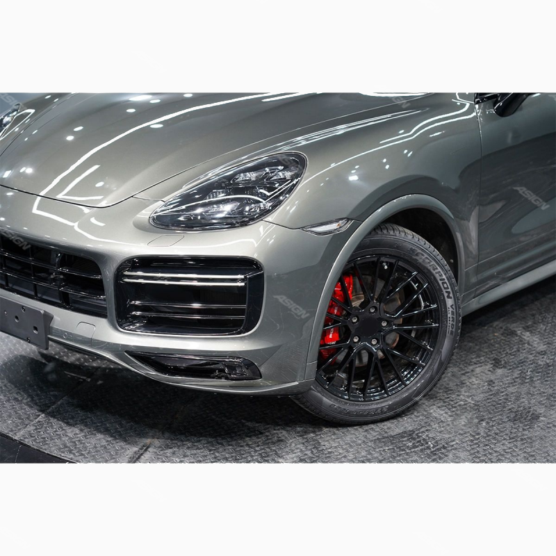 Asign — 2011-2014 for Cayenne 958.1 Car Conversion Upgrade Bodykit New 9YA Sport Design Front Bumper with Fog Light