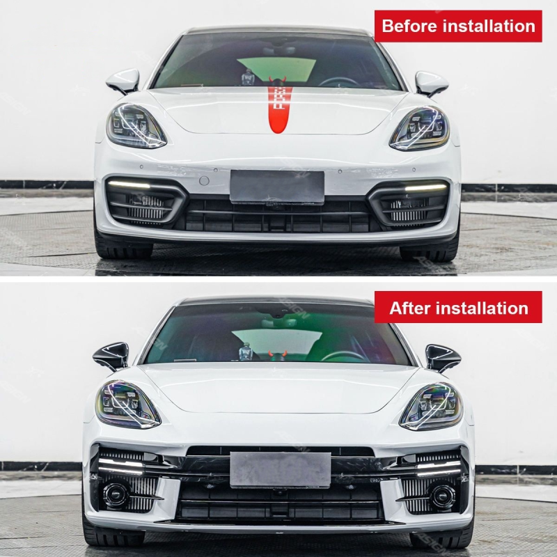 Asign — 2017-2023 for Panamera 971 Car Modification Upgrade 976 GTS Body Kit Front Bumper and Rear Bumper