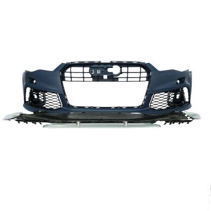 2016-2018 Audi RS6 Front Bumper For A6/S6 C7.5 Body Kits With Honeycomb Grille Front Lip | RS6 Bumper