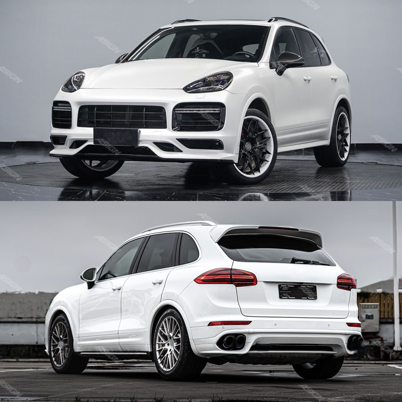 Asign - High Quality Hot Selling Surround Kit for 2015-2017 Cayenne 958.1 Upgrade 2018-2023 Cayenne Sport Design Surround Kit