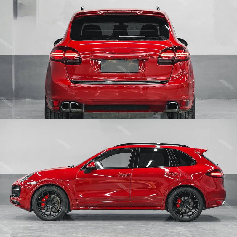 Asign - New Arrival Front Bumper Assembly for 2011-2014 for Cayenne 958.1 Facelift 9Y0.1 SD Upgrade with Front Lip