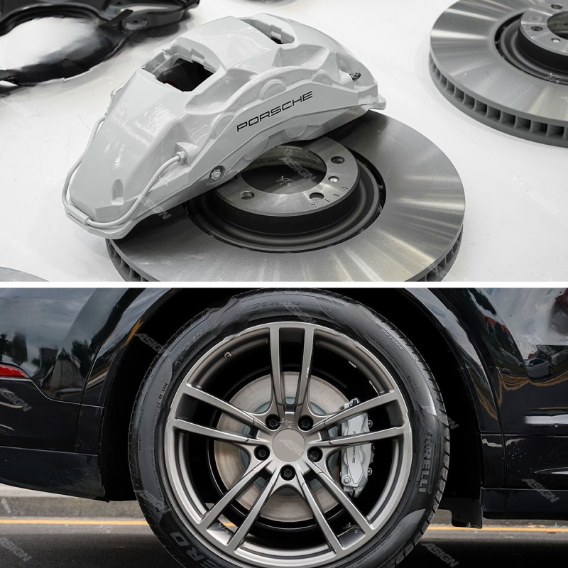 Asign - Factory Direct Sale Carbon Ceramic Brake Discs Premium Performance for Porsche Cayenne 2018-2023