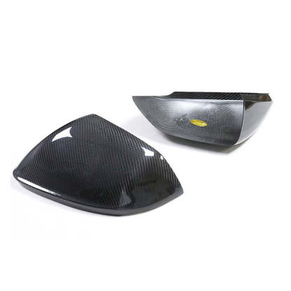 2019+ Audi Q8 SQ8 RSQ8 Carbon Fiber Mirror Caps For Audi Q8 SQ8 RSQ8 4M