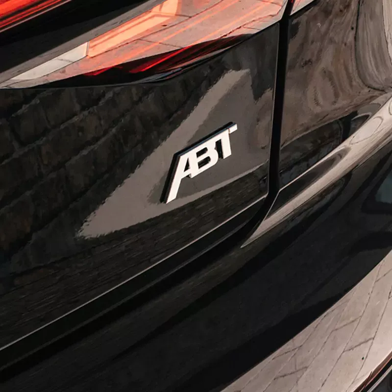 Asign "ABT" Emblem Easy Installation No Paint Damage Stylish Upgrade For Audi