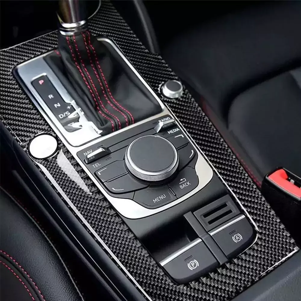 Asign 10 Pieces Interior Trim Kit For 2014-2020 Audi A3/S3/RS3 (Carbon Fiber)