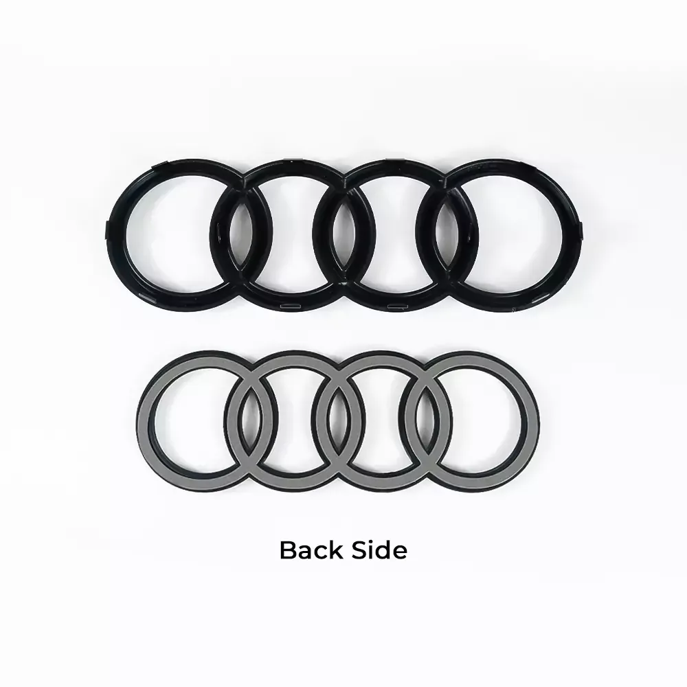 Asign Replacement Blackout Emblem For Audi (Replacement Version)