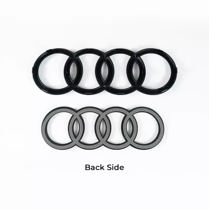 Asign Replacement Blackout Emblem For Audi (Replacement Version)
