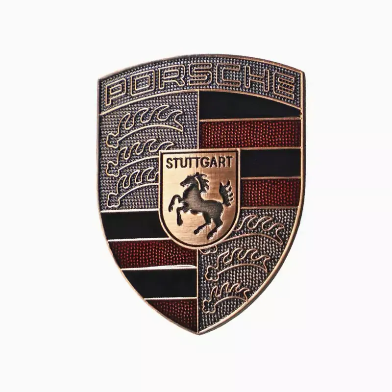 Asign Front Hood Crest Emblem for Porsche-Multiple Finishes