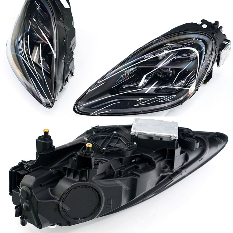 Asign - Warning Lights for Cayenne GTS 2019-2023 LED Matrix White Stripes US Version Auto Lighting Systems 12V 36W 5500lm