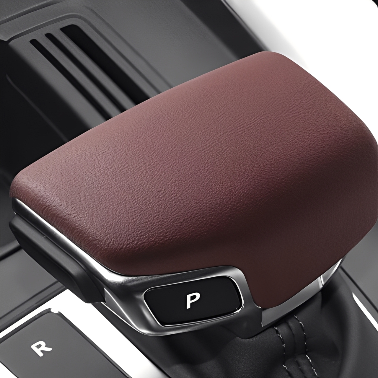 Asign Gear Shift Knob Cover for Audi (2016–2024 A4 /S4/RS4/ A6/S6/RS6 Compatible