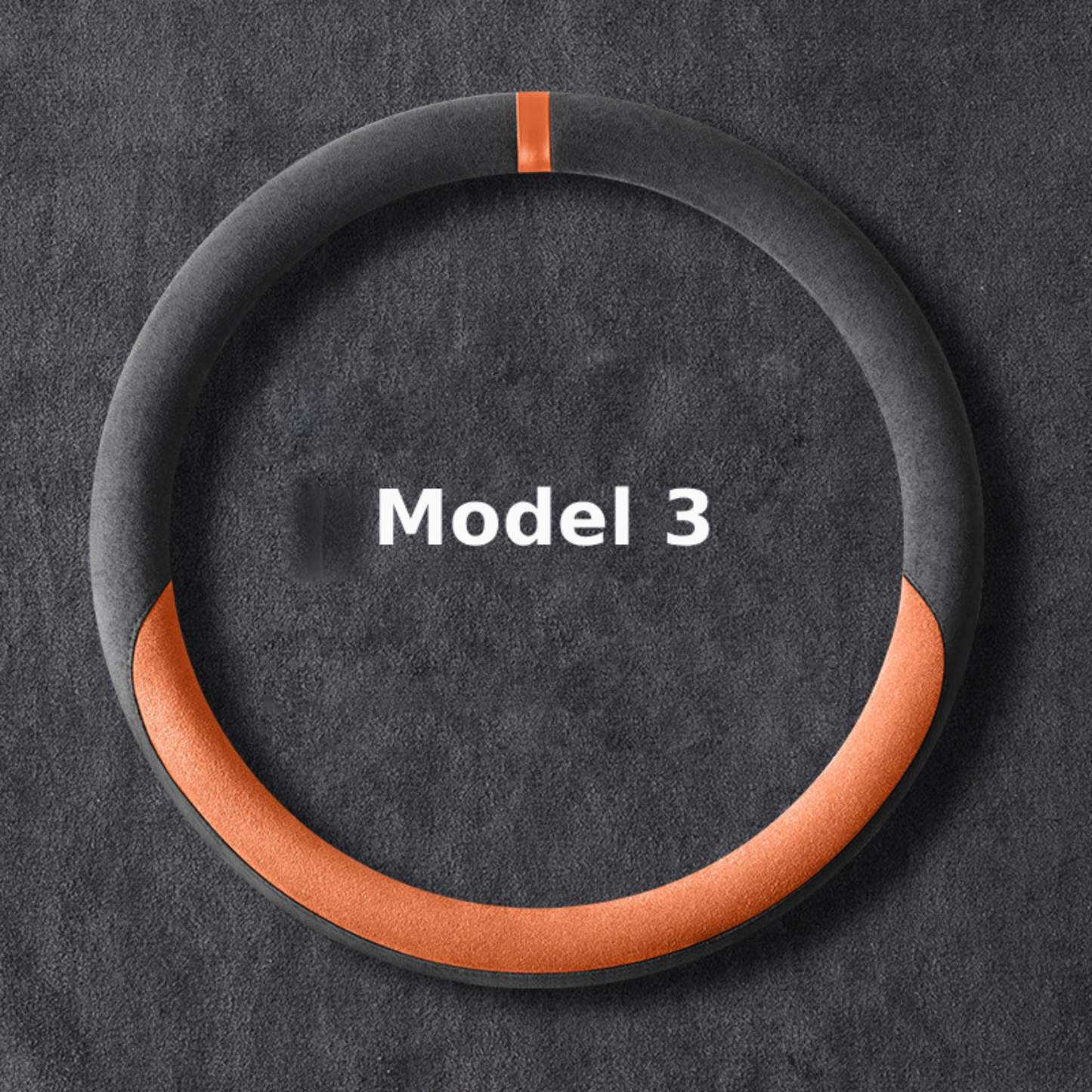 Asign Ultra-Thin Alcantara Steering Wheel Cover – Universal Fit for All Vehicles, Non-Slip, Sweat-Absorbing, All-Season Comfort