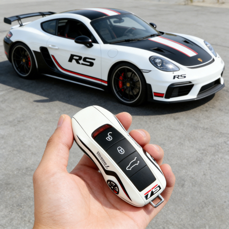 Asign Precision-Engineered Key Fob Shell for Porsche | Automotive Grade Finish & Ultra-Lightweight Design