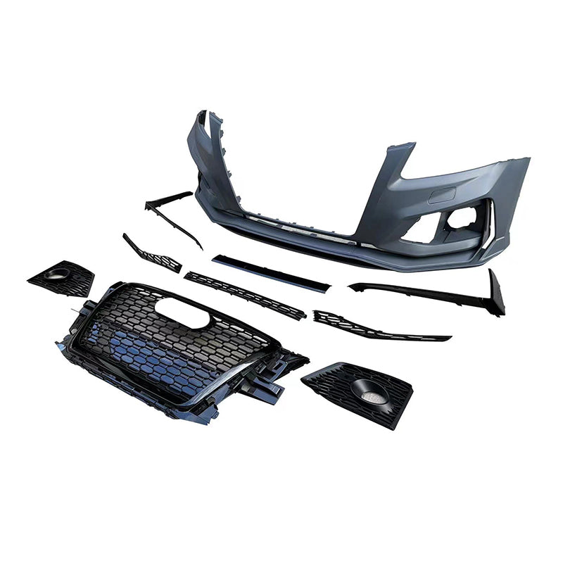 2008-2012 Audi RSQ5 Front Bumper For Q5/SQ5 8R/B8 Upgrade To B9 RSQ5 Style Body Kits With Honeycomb Grille | RSQ5 Bumper