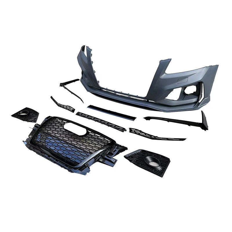 2008-2012 Audi RSQ5 Front Bumper For Q5/SQ5 8R/B8 Upgrade To B9 RSQ5 Style Body Kits With Honeycomb Grille | RSQ5 Bumper