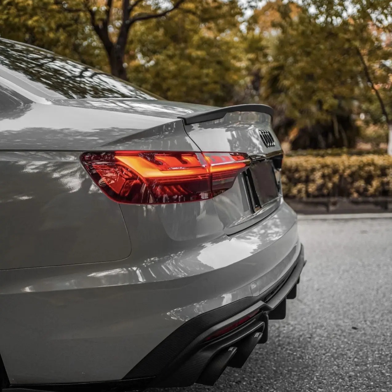 Carbon Fiber Spoiler for Audi A4 B8.5-B9.5 (2016-2024) | Asign OEM Fit