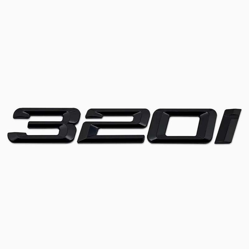 Asign 3D Sport Badge Kit for BMW - ABS Black Chrome/Carbon Fiber