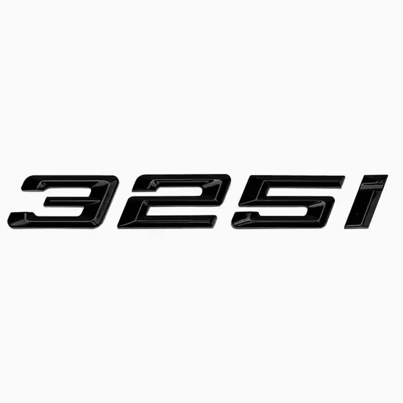 Asign 3D Sport Badge Kit for BMW - ABS Black Chrome/Carbon Fiber