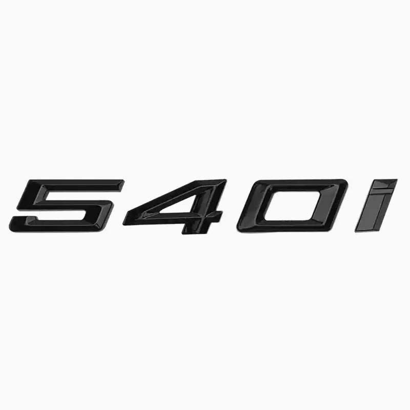 Asign 3D Sport Badge Kit for BMW - ABS Black Chrome/Carbon Fiber