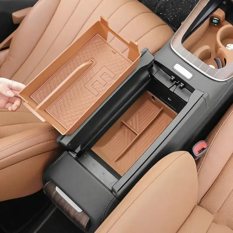 Asign Silicone Center Console Storage Box For 22-26 C-Class W206 / 24-26 E-Class W214 / 23-26 GLC X254
