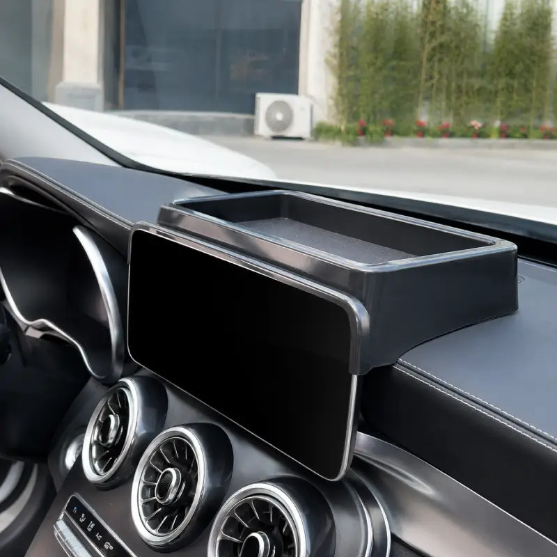 Asign Center Display Storage Tray for Mercedes-Benz C-Class, GLC & GLB – Dashboard Organizer
