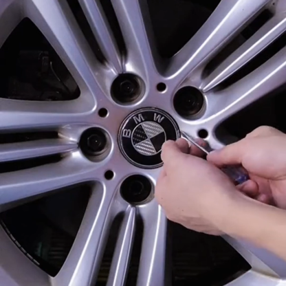 Asign Floating Auto Light Wheel Caps Compatible with BMW Vehicles