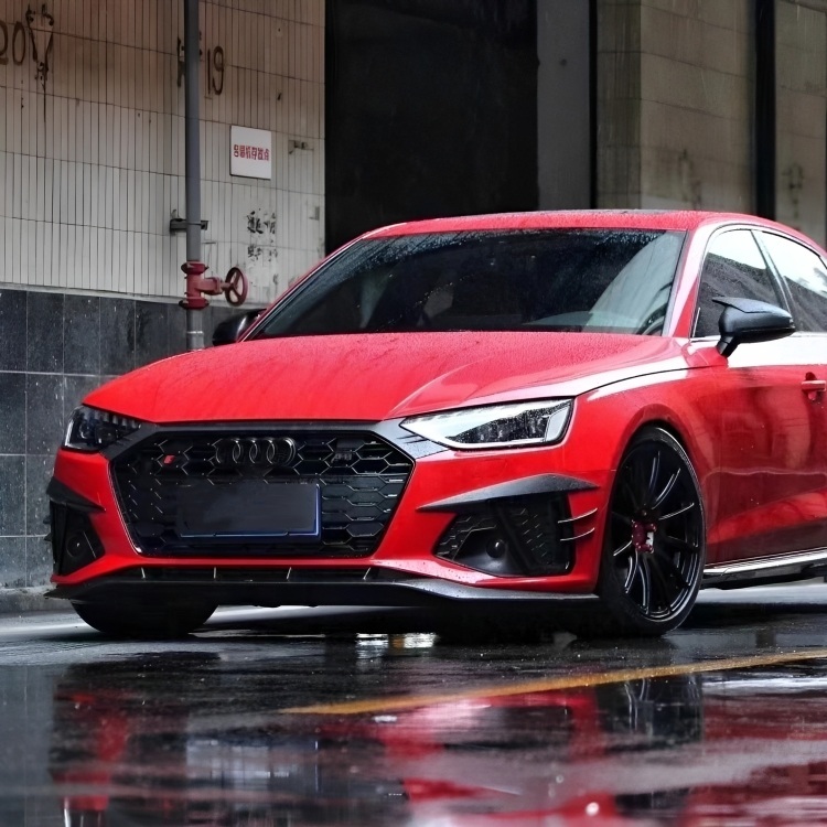 Asign Real Carbon Fiber Front Splitter For B9.5 2020-2024 Audi A4/S4