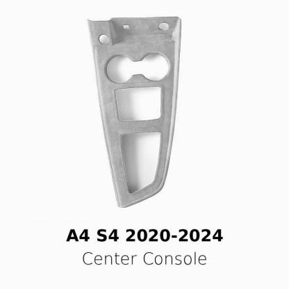 Asign Suede Interior Center Console Panel Cover for Audi A4 (2017–2024)