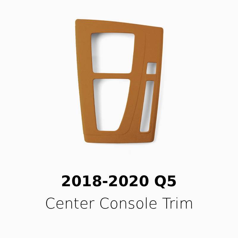 Asign Suede Center Console Trim Upgrade for Audi Q5