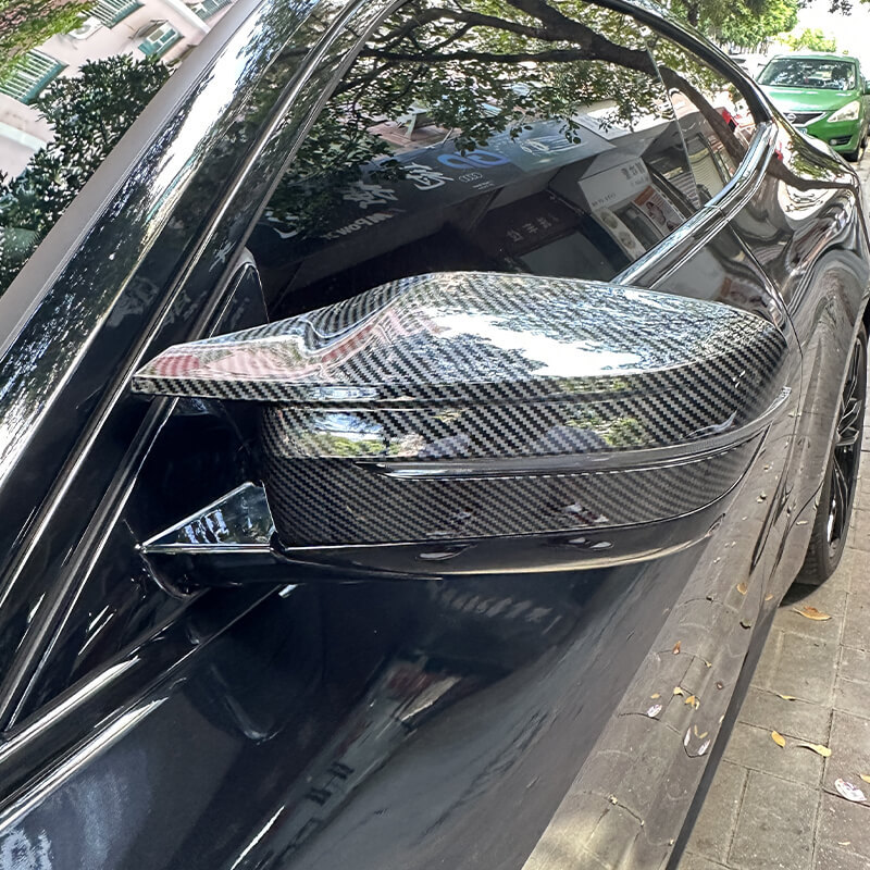 Asign BMW 4 Series Mirror Cover Pair 2013-2024 Models Carbon Fiber Pattern or Gloss Black