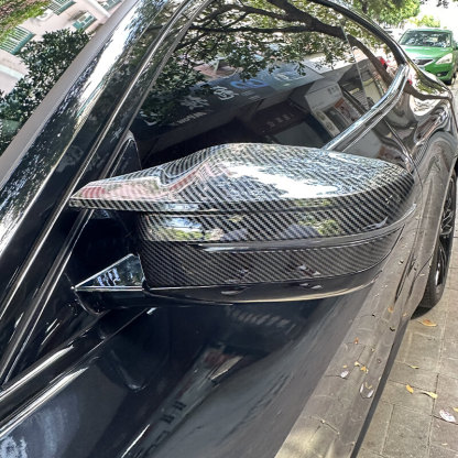 Asign BMW 4 Series Mirror Cover Pair 2013-2024 Models Carbon Fiber Pattern or Gloss Black