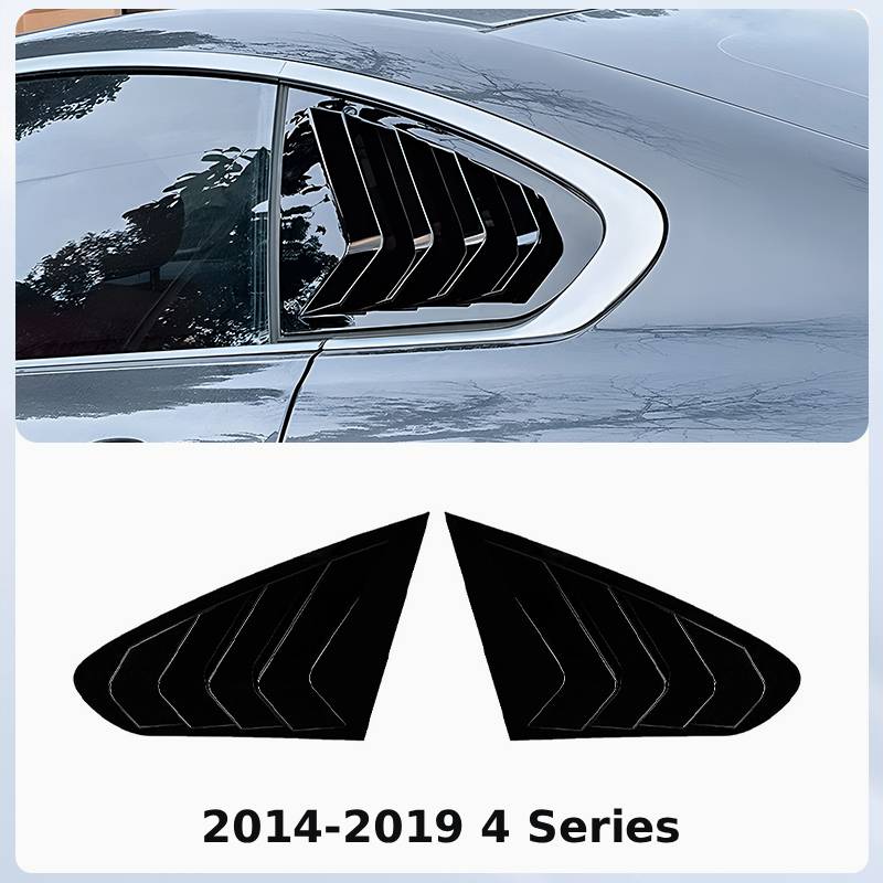 Asign Rear Quarter Window Louver Trim for BMW 1 / 3 / 4 / 5 Series & X Series