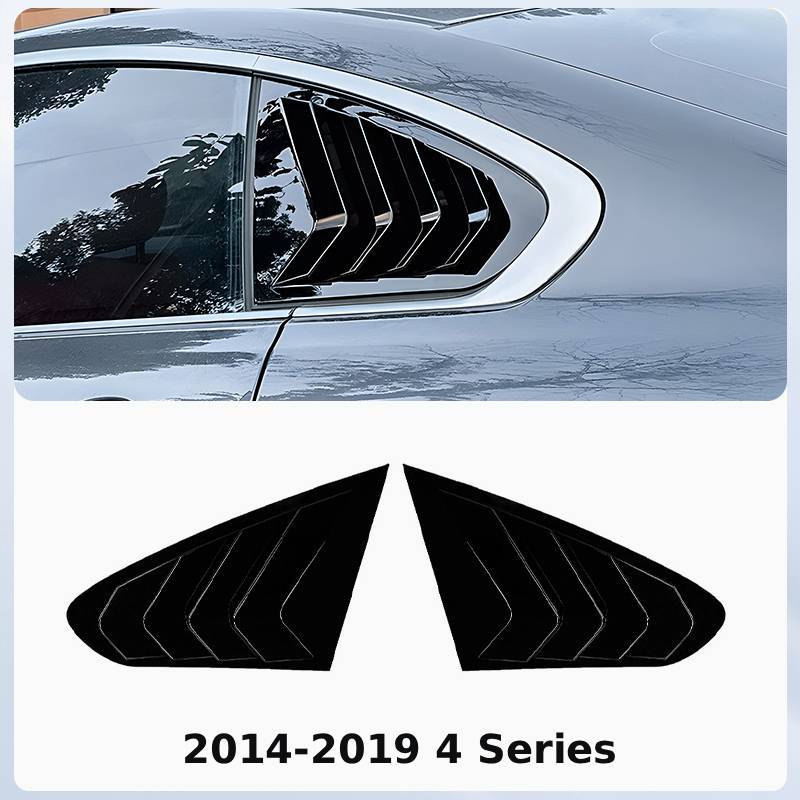 Asign Rear Quarter Window Louver Trim for BMW 1 / 3 / 4 / 5 Series & X Series