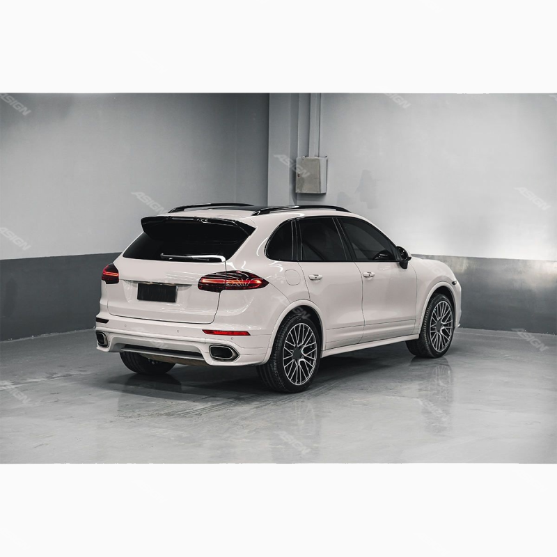 Asign — Brand New 9Y0.1 SD Double Bar Light Front Bumper Kit for Porsche Cayenne 958.1 Car Bumpers