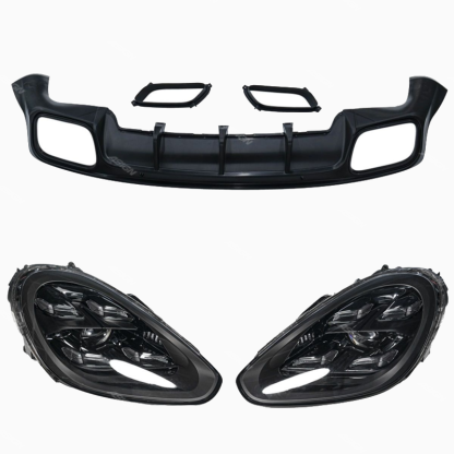 Asign — For Panamera 970/970.1/970.2 Car Upgrade Front Bumper Rear Bumper Tailgate Taillights Spoiler Body Kit TurboS