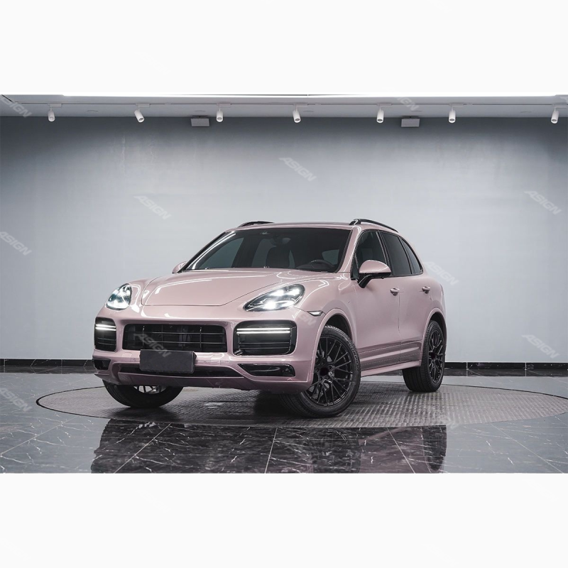 Asign — For Porsche Cayenne 2011-2014 Year 958.1 Upgrade 2018-up Style 9Y0 Front Bumper Turbo-style Full Bodykit Bumper Facelift