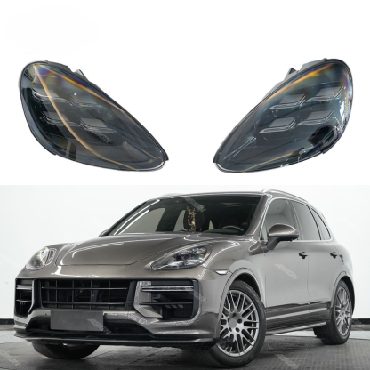 Asign — For Porsche Cayenne 2024 Turbo Bodykit Upgrade 958.1 to 9Y0.2 Car Bumpers Trunk Lid Headlights Bodykit