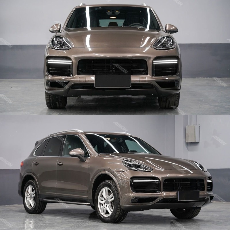Asign - High Quality Hot Selling Surround Kit for 2015-2017 Cayenne 958.1 Upgrade 2018-2023 Cayenne Sport Design Surround Kit