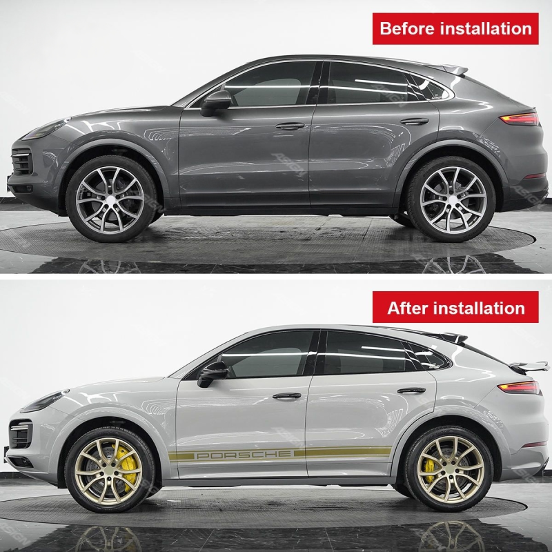 Asign - PINDUN 2018-2025 Cayenne 9Y0 21 Inch Rim 400mm-440mm Disc Kit 10 Piston Brake Calipers Kit for Vehicles 2018-2025